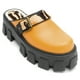 thumbnail image 3 of Zueco Cuero Chita Naranjo 38, 3 of 3