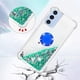 thumbnail image 3 of Funda Para Sansung Galaxy A16 Con Brillo Líquido, Protección Completa Y Soporte De Anillo Giratorio, 3 of 4