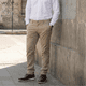thumbnail image 1 of Pantalón Hombre Classic Gabardina Regular Trabajo Ejecutivo Beige, 1 of 5