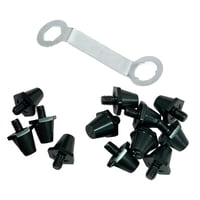 Ioensy - 12 Clavos Para Botas De Fútbol, Para Terreno Firme, Rosca M5, Para Césped Artificial, Accesorios Para Zapatillas De Atletismo