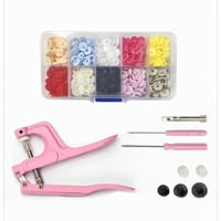 Genérico - Pinza Kam Botón Presión Broche 24 Colores 300 Conjuntos