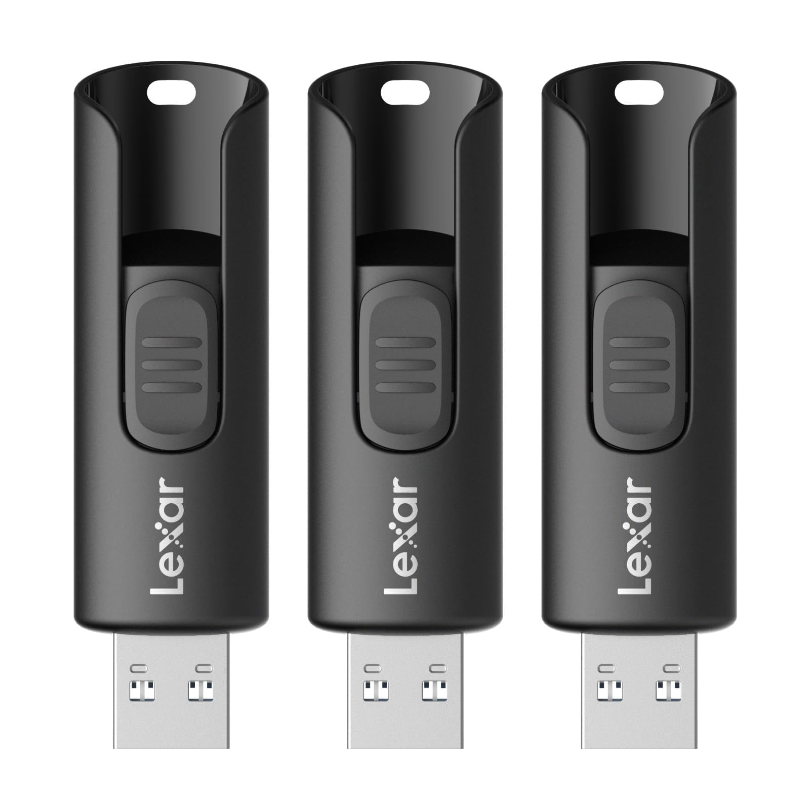 Unidad Flash Lexar A30e 64 Gb Usb 3.2 Gen 1 100 Mb/s, Paquete De 3