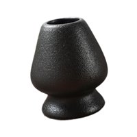 Magideal - Chasen Stand Matcha Batidor Soporte Matcha Utensilios Fácil De Limpiar Portátil Herramienta Para Hacer Té Accesorios Para El Té Tradicional Japonés Negro