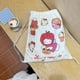 thumbnail image 1 of Retro Puppy Printed Canvas Backpack Casual Women Fashion School Gym Drawstring Bag String Knapsack School Back Pack Storage Bags, 1 of 3