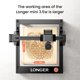 thumbnail image 5 of Grabador Láser LONGER 140 x 130 mm 2500 mW Portátil, 5 of 9