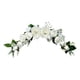 thumbnail image 1 of Boda Arco Flores Guirnalda Puerta Umbral Flor Para Telón De Fondo Decoración De Pared Blanco, 1 of 5
