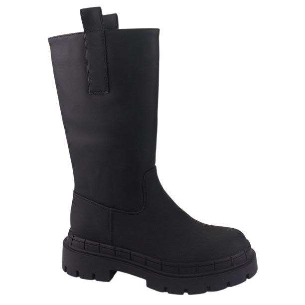 Bota Chalada Mujer Gummy-1 Negro Moda