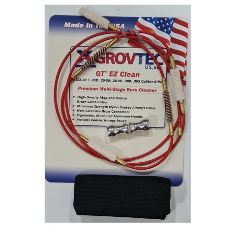 Grovtec - Baqueta Calibre 30+ Tipo Bore Shnake Ez Clean Gtez30