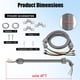 thumbnail image 2 of Kit Power Whip Kimbluth de 1/2" y 4 pies, cable THHN calibre 10, 2 of 7