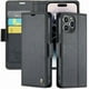 thumbnail image 1 of CaseMe tipo cartera iPhone 14 Pro Max con cierre magnético, RFID, tarjetero, soporte, carga inalámbrica, 1 of 5