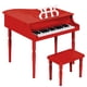 thumbnail image 1 of Mini Piano De Cola Para Niños Rojo Con Accesorios, 1 of 7
