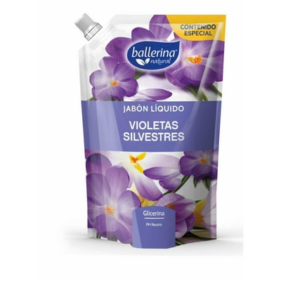 Jabón Líquido Violetas Silvestres 650 Ml Ballerina
