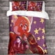 thumbnail image 1 of x2143 Bed SheetsMovie Turning Red Cartoon Luxury Bedding Sets Children Bedroom Comforter Cover Quilt Cover Pillowcase -Piece Gift 3-Piece Bedding Set (1 Duvet Cover + 2 Pillow Shams) nj2143, 1 of 5