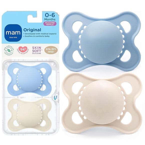 Chupete MAM Original de Silicona 0-6 Meses
