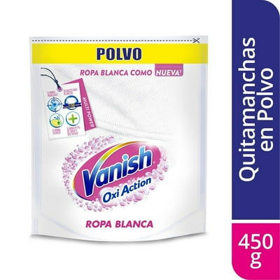 Quitamanchas Polvo Ropa Blanca Doypack 450 G Vanish