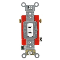 Interruptor Leviton 1223-2Wl 20A 120/277Vac Extra Resistente