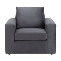 Bodevir - Sofa Kendy 1C Felpa 30 Gris