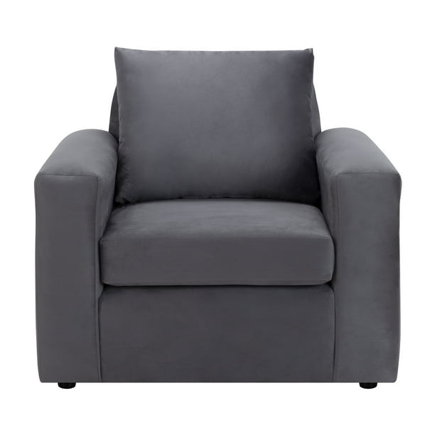 Sofa Kendy 1c Felpa 30 Gris