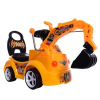 Mundo Online - Correpasillo Andador Excavadora Infantil Luces Led Y Sonido