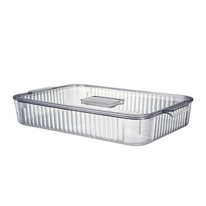 Genérico - Caja De Almacenamiento Multiusos Para Encimera De Baño, Suministros De Costura, 33,5X21,5X5,5 Cm