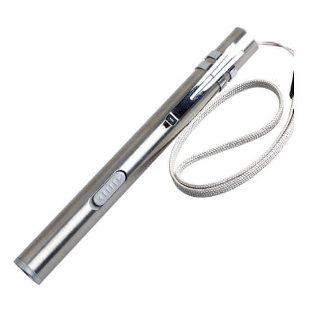 Impormaipu - Linterna Tipo Lapiz Led Medica Para Diagnostico 2 En 1 Aluminio Medico Recargable Usb De Bolsillo Para Ojos