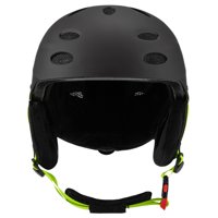 Magideal - Casco De Esquí, Accesorios De Esquí, Mejor Amortiguación, Cómodo Casco Deportivo, Casco De Monopatín Para Deportes Al Aire Libre, Snowboard Para Hombr Negro