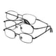 thumbnail image 1 of Gafas de lectura Foster Grant Council Gunmetal/Black 3.25x, 1 of 5