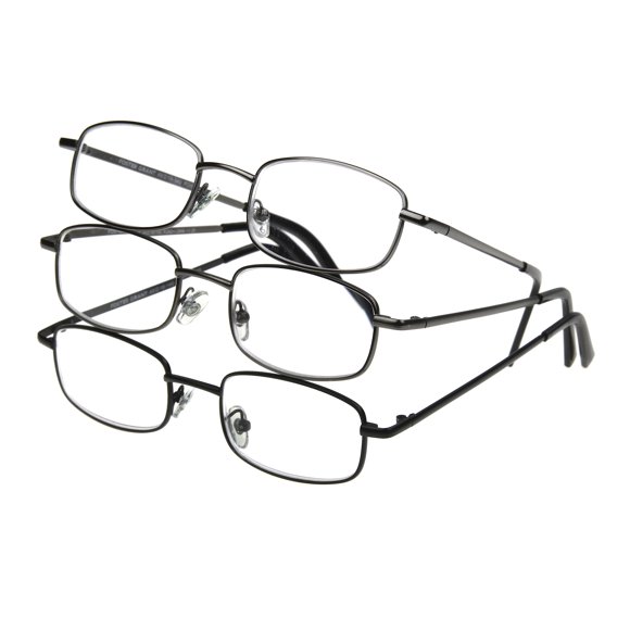 Gafas de lectura Foster Grant Council Gunmetal/Black 3.25x