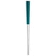 thumbnail image 1 of XmhyTop 2 Pares de Palillos Reutilizables de Acero Inoxidable, palillos chinos japoneses, Antiadherente, Aptos para Lavavajillas, 23.5 cm, El estilo C, Plateado Verde, 1 of 5