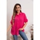 thumbnail image 2 of Blusa Mujer Tipo Lino Algodón Manga Larga Premium Liviana Botones 8056, 2 of 3