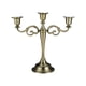 thumbnail image 1 of Candelabro Retro De 3 Brazos Para Hotel, Aniversario, Regalo De Inauguración De La Casa, Bronce, 1 of 5