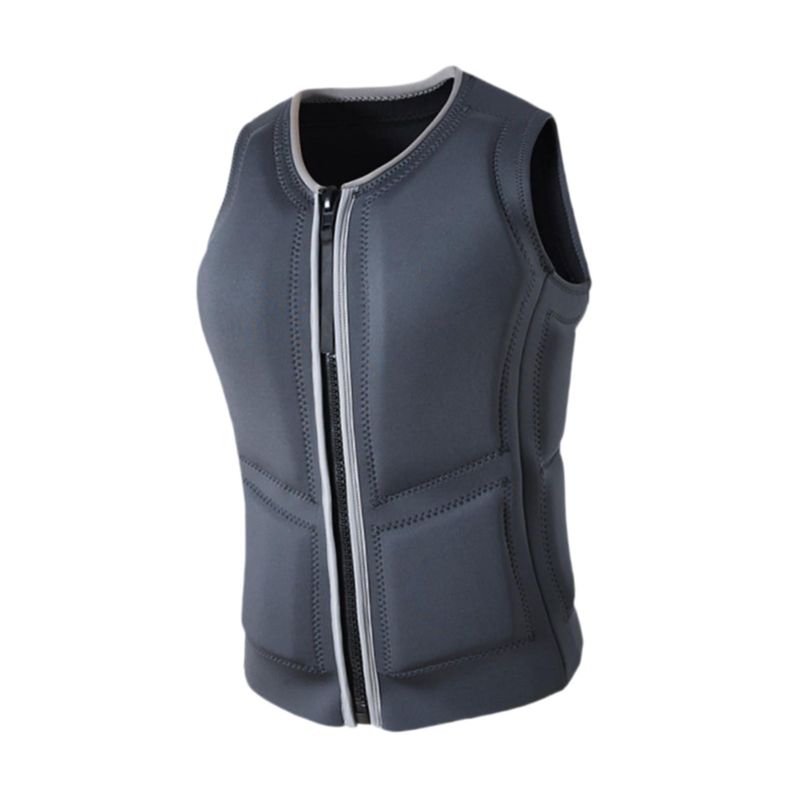 Ioensy - Chaleco Salvavidas Para Adultos, Chaleco De Esnórquel, Chaleco De Natación Para Lancha A Motor, Remo, Kayak, Xl