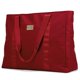 thumbnail image 1 of Bolsa de viaje Badgley Mischka de nailon, color burdeos, 1 of 9