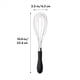 thumbnail image 2 of Batidor Plano Good Grips Acero Inoxidable 25 Cm De Largo Alcance, 2 of 2