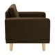 thumbnail image 5 of Sofa Bote 1c Felpa 05 Chocolate, 5 of 6