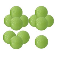 Magideal - 12 Pelotas De Golf Luminosas Nocturnas, Pelotas De Golf Que Brillan En La Noche, Pelotas De Goma Luminosas, Regalo Para Golfistas, Entrenamiento, Prác