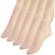 thumbnail image 1 of Calcetines tobilleros de encaje para mujer - 5 pares de calcetines con volantes - Calcetines tobilleros de rejilla para mujer, 1 of 5
