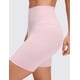 thumbnail image 4 of Pantalones cortos CRZ YOGA ButterLuxe Biker de cintura alta de 6 pulgadas Pink Haze L, 4 of 4