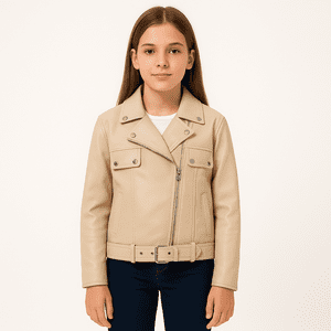Kibou - Chaquetas Biker Ecocuero Para Niños