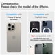 thumbnail image 2 of Wallet Spigen MagSafe con 3 tarjetas de poliuretano, color morado, compatible con iPhone Pixel, 2 of 8