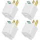 thumbnail image 1 of Adaptador PLUGTUL de 3 a 2 patas, 15 A, 125 VAC, 1875 W, 1 of 3
