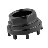 Ioensy - Herramienta Manual Para Quitar El Soporte Del Pedalier De La Bicicleta, Taza Del Pedalier Portátil, Herramienta Para Cartucho Sellado, Soporte Del Pedalier