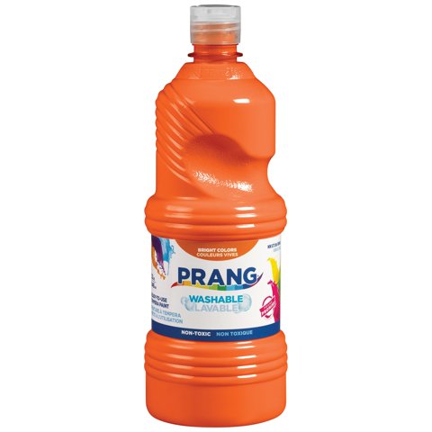 Paint Prang, Témpera Lavable, Color Naranja, 946 Ml, 1 Unidad