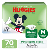 Maleta Huggies Active Sec M 70 Und
