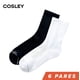 thumbnail image 1 of Calcetines Mujer Cushion Crew Black&White Cosley Pack 6, 1 of 3