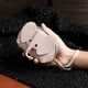 thumbnail image 2 of Bolsa De Moneda De Cuero Cartera De Llavero De Cuero De Elefante Bolsa De Moneda Pequeña Con Cartera De Cuero De Llavero Regalos Lindos De Elefante Para Niñas Mujeres, 2 of 3