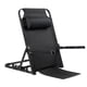 thumbnail image 2 of Respaldo De Cama De Elevación Plegable Para Adultos ángulo Ajustable Respaldo Acero Grande 7 Engranajes Reposabrazos Negro, 2 of 5