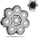 thumbnail image 1 of Maquinilla De Afeitar 8d Con Cabezal Flotante Con 7 Cuchillas Para Hombre, 1 of 3