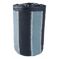 Frazada Andes Listada 1.5 Plaza Azul Celeste