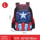 thumbnail image 1 of Disney Captain America Kids 3d Cute Spiderman Design Print Backpack Children Bag Boys Primary School Bag Kindergarten Backpack, 1 of 3